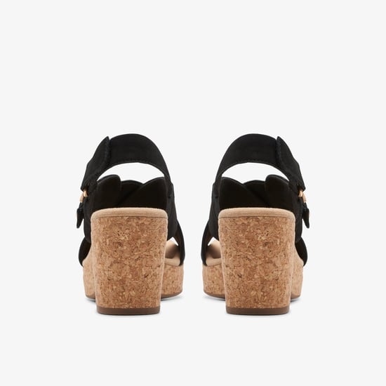 Giselle Taube Schwarze Nubuk-Sandalen - Image 5
