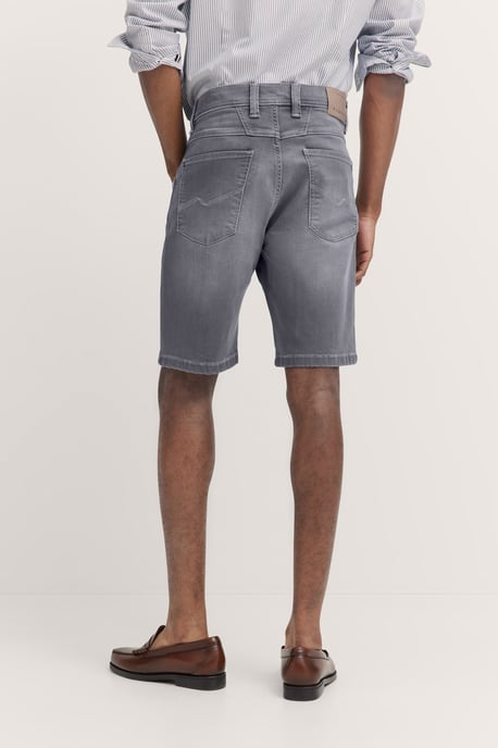 Bugatti Herren Jeans-Bermuda im Used-Wash-Design - Image 2