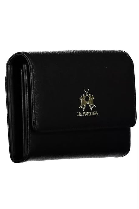 Geldbörse aus schwarzem Leder - Image 3
