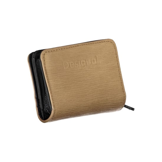 Ziparound Geldbörse Beige Leder - Image 3