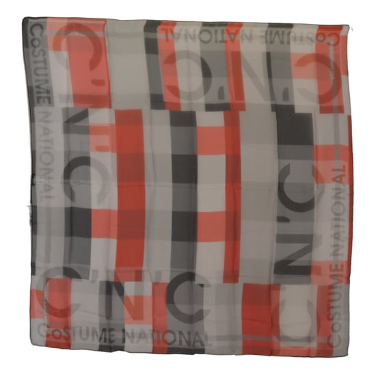 Seidenschal mit abstraktem Druck - Image 3