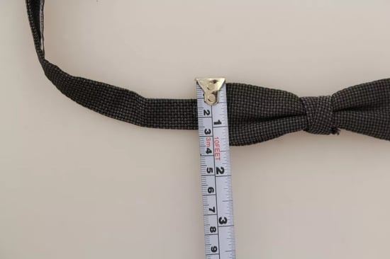 Schwarze Strukturierte Fliege - Image 5