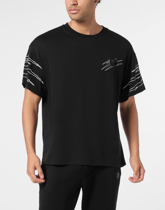 T-Shirt Rundhalsausschnitt Ss Scratch - Image 3