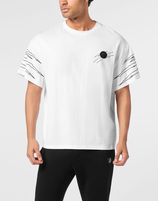 T-Shirt Rundhalsausschnitt Ss Scratch - Image 3