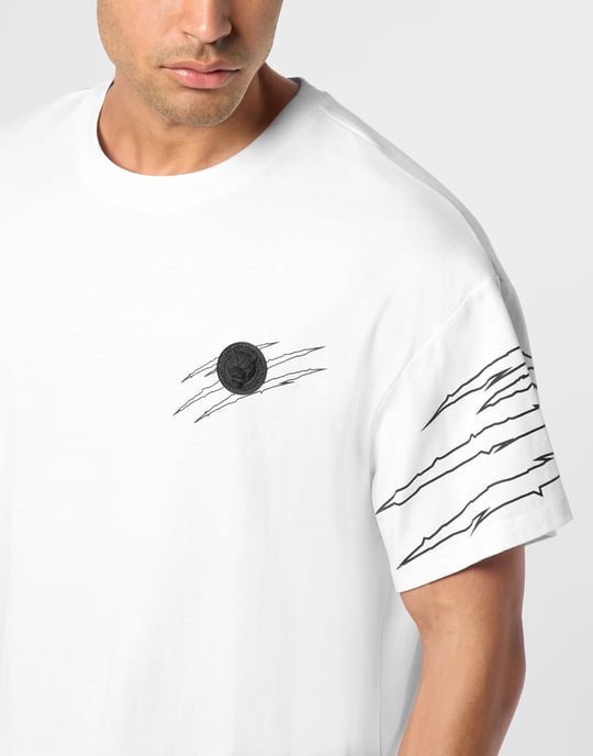 T-Shirt Rundhalsausschnitt Ss Scratch - Image 4