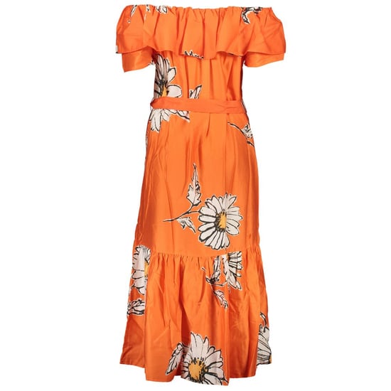 Gänseblümchen-Print Maxikleid Off-Shoulder-Stil - Image 2