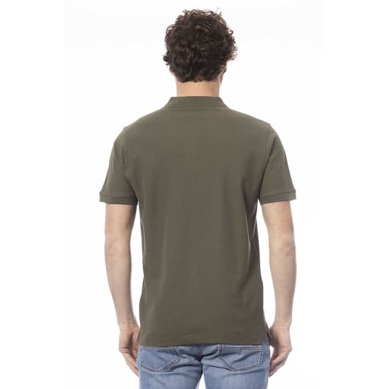Invicta Grünes Baumwoll-Herren-Polohemd - Image 3