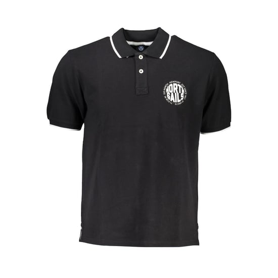North Sails Polo-Shirt, klassische Passform, kurze Ärmel - Schwarz - Image 1