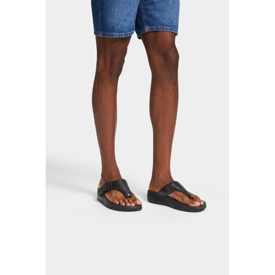 Fitflop Trakk II Leder Herren Sandalen komplett schwarz - Image 6