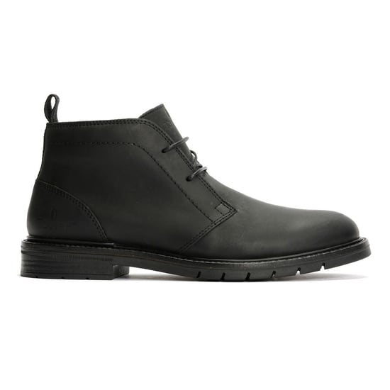 Tower London Armour Chukka Schnür-Lederstiefel für Herren in Schwarz - Image 5