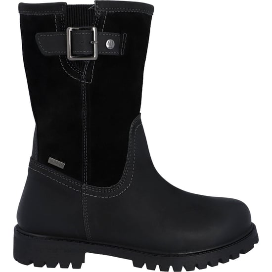 Hunter Canna Knöchelstiefel Leder Damen Schwarz Boots - Image 5