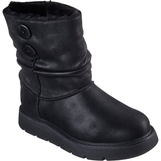 Skechers Keepsakes Lite Freezing Niedrige Textil-Winterstiefel für Damen in Schwarz - Image 1