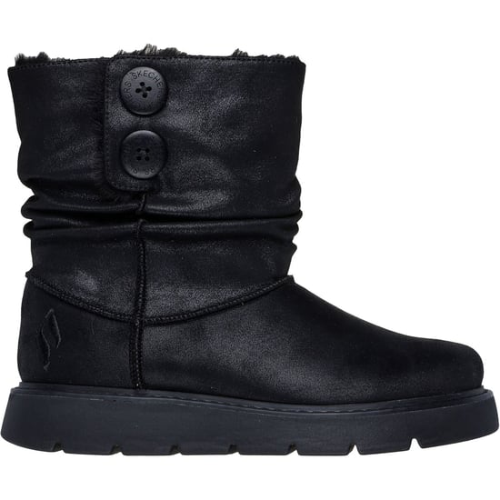 Skechers Keepsakes Lite Freezing Niedrige Textil-Winterstiefel für Damen in Schwarz - Image 5