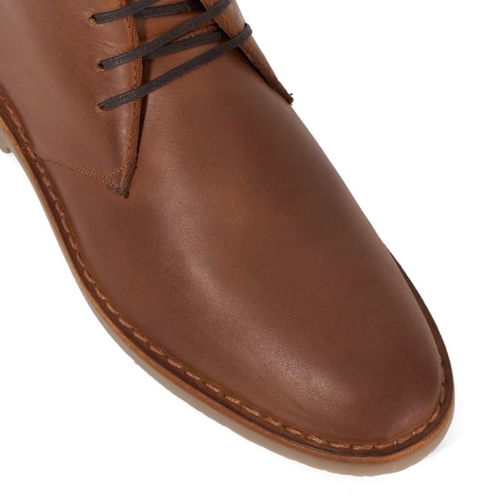 Dune Cashed Wildleder Herren Chestnut Stiefeletten - Image 5