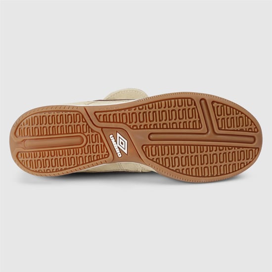 Umbro Speciali TR Wildleder Creme/Dunkelbraun/Weiß Trainers - Image 4