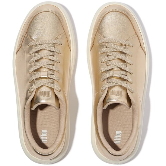 Fitflop RTG Leder Damen Platino Sneaker - Image 3