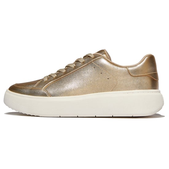 Fitflop RTG Leder Damen Platino Sneaker - Image 4