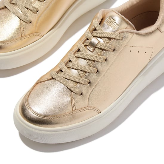 Fitflop RTG Leder Damen Platino Sneaker - Image 5