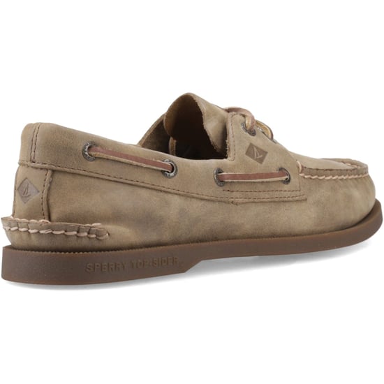 Sperry Authentische 2-Augen-Leder Bootschuhe für Herren in Tan - Image 2