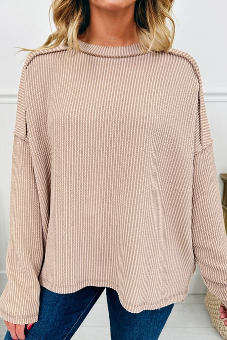 Strukturierter Stricklongsleeve - Image 1