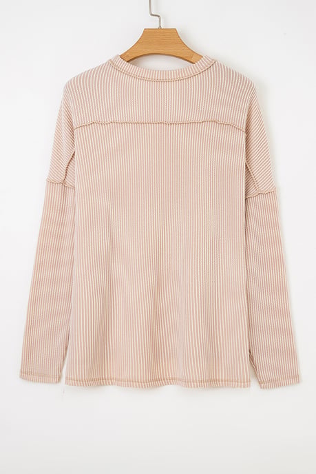 Strukturierter Stricklongsleeve - Image 3