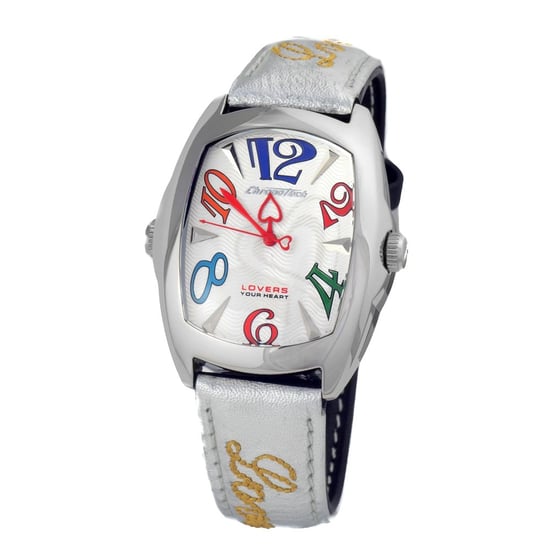 Chronotech Schwarze Lederuhr - Image 1