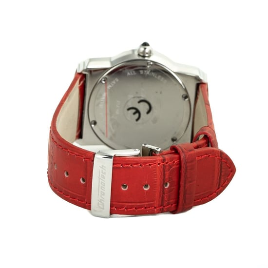 Chronotech Rote Lederuhr - Image 2