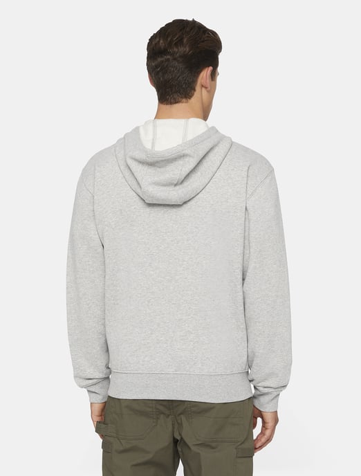 Dickies Sweatshirt MWG FUL ZIP FLC HOD REG GREY - Image 2