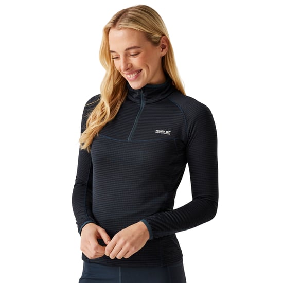 Regatta - "Yonder II" Fleece-Oberteil mit halbem Reißverschluss für Damen (Marineblau) - Image 3