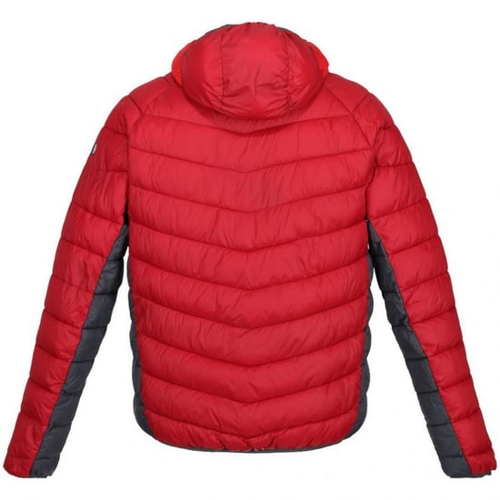 Regatta Herren Harrock Pufferjacke (Dunkelrot/Chinesischrot) - Image 2