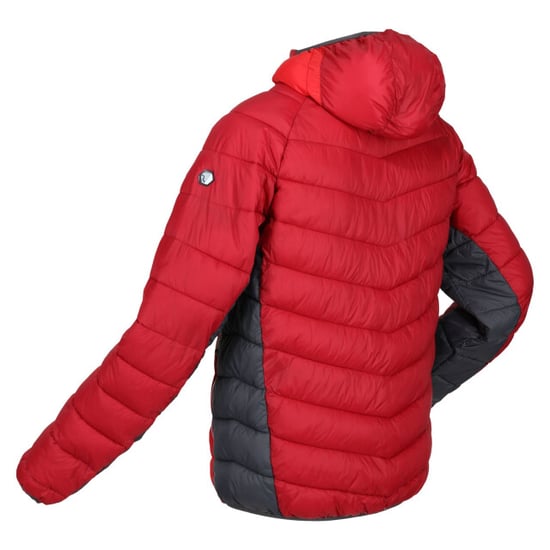 Regatta Herren Harrock Pufferjacke (Dunkelrot/Chinesischrot) - Image 3