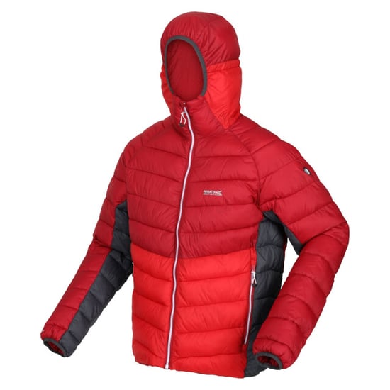 Regatta Herren Harrock Pufferjacke (Dunkelrot/Chinesischrot) - Image 4