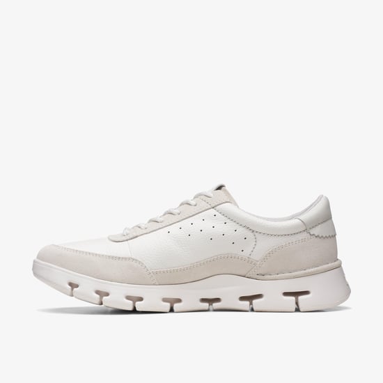 Nature X One Weiße Leder Sneakers - Image 2
