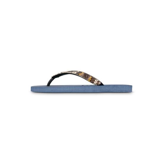 Python-Flip-Flop in Taupe, Marineblau - Image 2