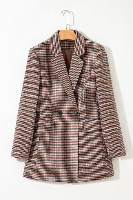 Hahnentritt-Muster Blazer - Image 6