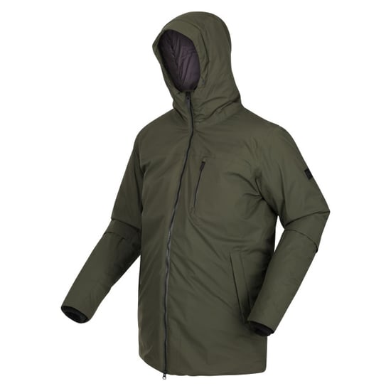 Regatta Herren Yewbank II Parka (Dunkles Khaki) - Image 3