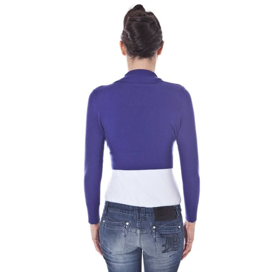 Gekürzter Strickcardigan mit langen Ärmeln und V-Ausschnitt - Image 2