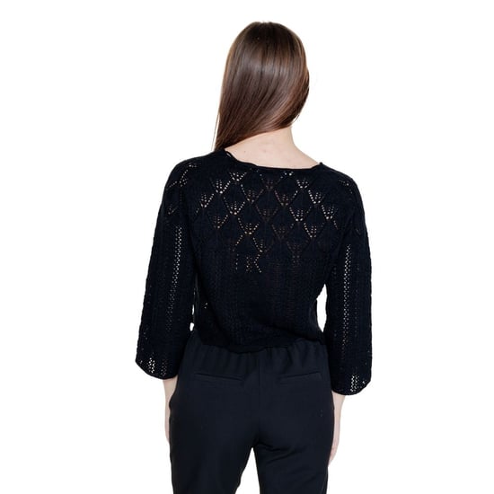 Gekürzter Strickpullover mit 34-Ärmeln - Image 2