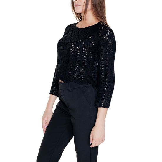Gekürzter Strickpullover mit 34-Ärmeln - Image 4