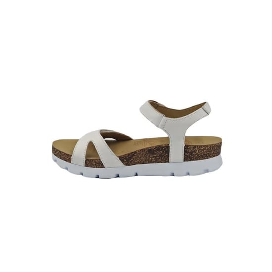 Panama Jack Damen-Wedge-Weißleder-Leder-Plateausandalen – Sulia B1 - Image 5