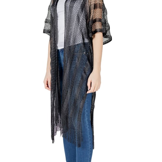 Fransen Saum Rüschensleeve Strickjacke - Image 5