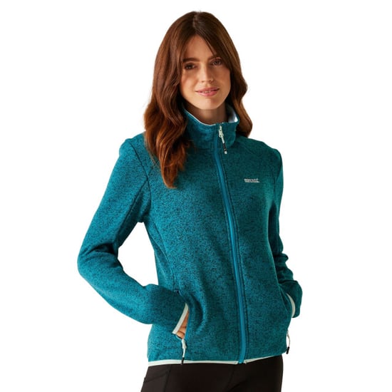 Regatta - "Newhill II" Fleecejacke Durchgehender Reißverschluss für Damen (Pfauenblau/Eisiges Morgenblau) - Image 4