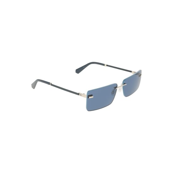 Rechteckige blaue Sonnenbrille - Image 3