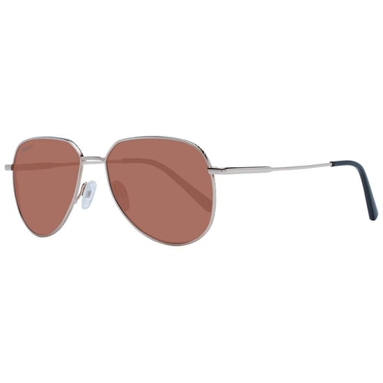 Aviator-Sonnenbrille mit roségoldenem Metallrahmen - Image 1