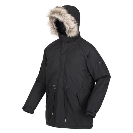 Regatta Herren Salinger III Parka (Schwarz) - Image 3