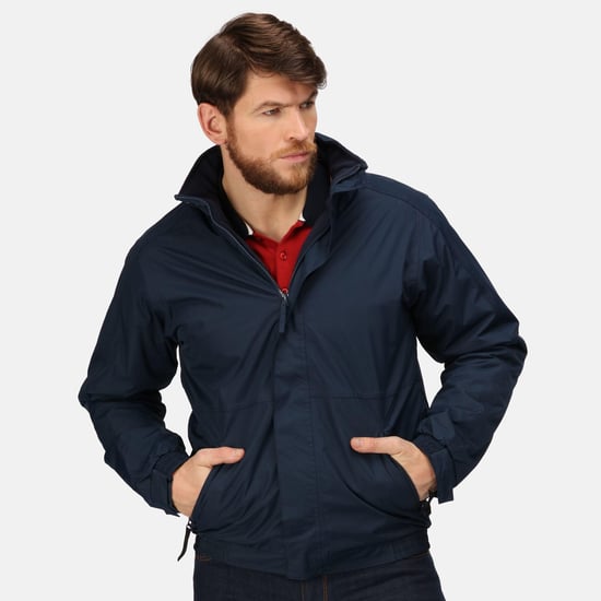 Regatta Dover Jacke, wasserfest, winddicht, Thermoschutz (Marineblau) - Image 3