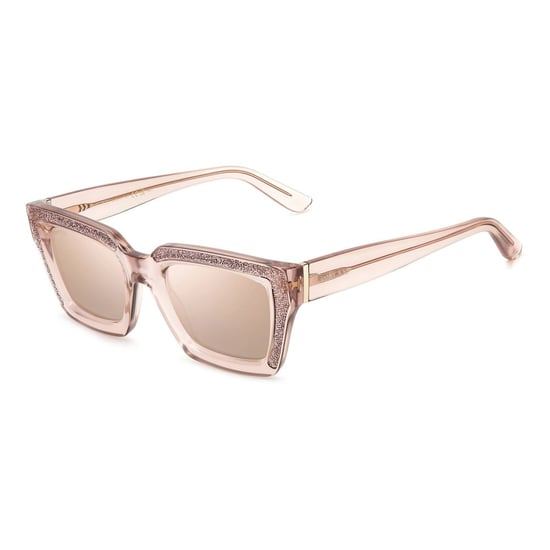 Megg Quadrat Glitter Sonnenbrille - Image 1