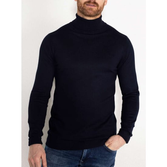 Petrol Industries - Essential Rollkragenpullover Männer - Blau - Image 2