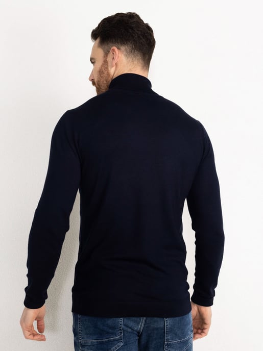 Petrol Industries - Essential Rollkragenpullover Männer - Blau - Image 4
