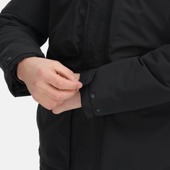 Regatta Herren Volter Wasserdicht Isolierter Parka (Schwarz) - Image 6